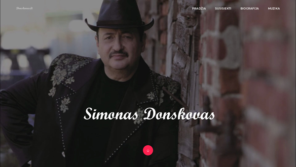 Atlikėjas Simonas Donskovas