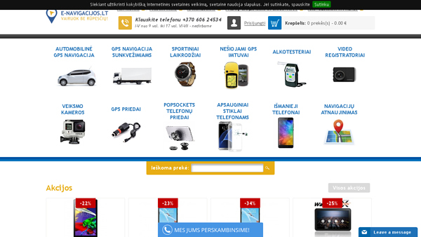 GPS Navigacija ir GPS Navigacijos įrenginiai. Specializuota gps navigacinės įrangos parduotuvė