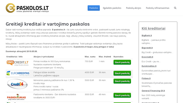 E-paskolos