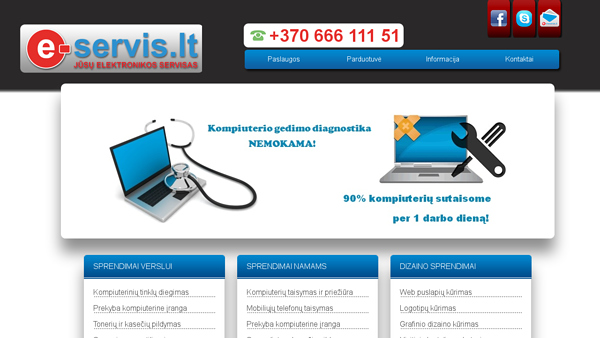 Jūsų elektronikos servisas E-servis