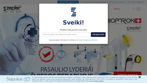 Zepter elektroninė parduotuvė