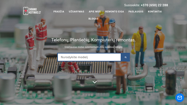 www.ekranokeitimas.lt Telefonų, kompiuterių ir planšečių remontas Klaipėda