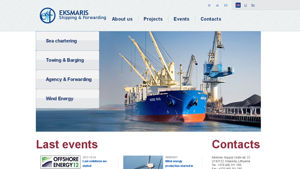 Shipping and forwarding company