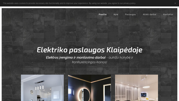 Elektriko paslaugos Klaipėdoje