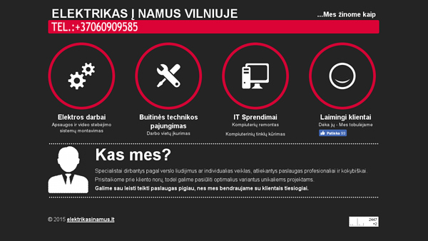 Elektrikas į namus