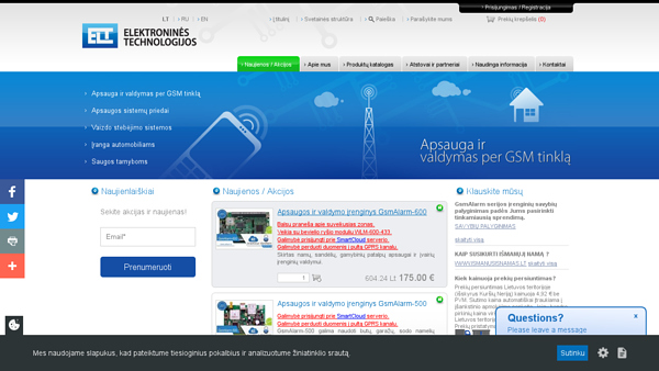 UAB Elektroninės technologijos