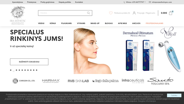 eraestheticpro.com