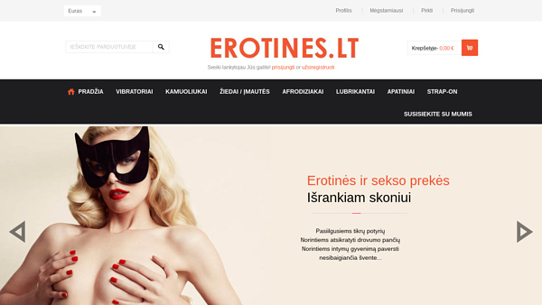 Erotinės ir sekso perkės už patrauklią kainą