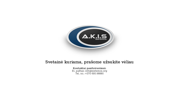 Apsaugos sistemų elektroninė parduotuvė