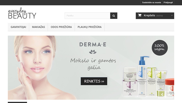 Mineraline kosmetika Everyday Minerals