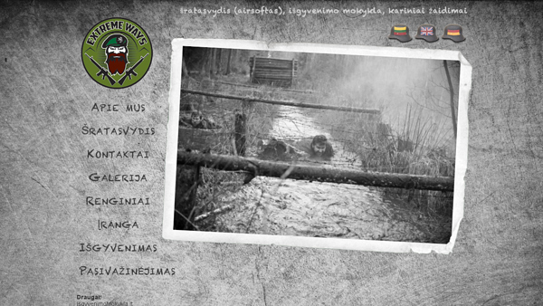 Airsoft (šratasvydis) ir survival, straikbolas
