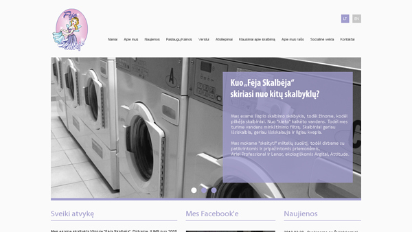 Skalbykla Vilniuje Fėja Skalbėja