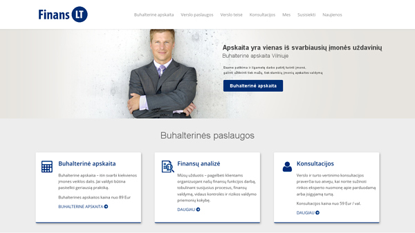 Buhalterinė apskaita bei buhalterinės paslaugos