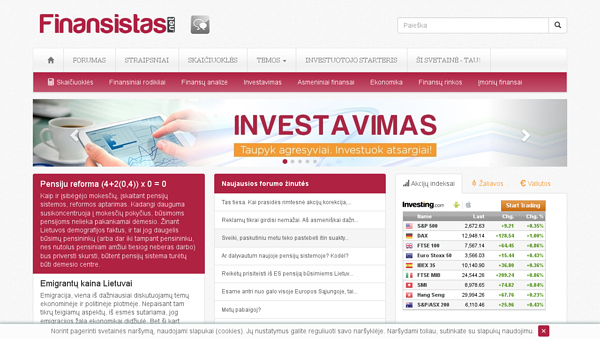Finansų universitetas - FINANSISTAS.net