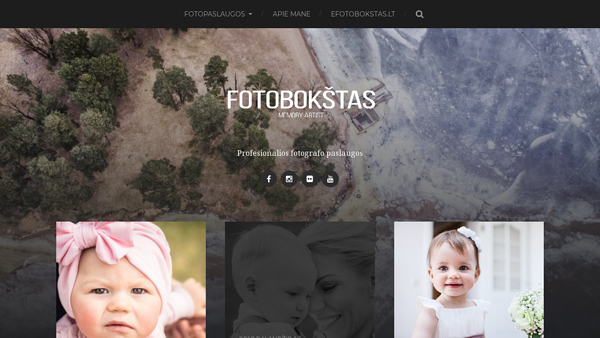Fotobokštas profesionalios vestuvių, krikštynų fotografo paslaugos