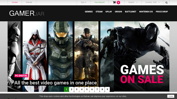 Gamerjar.com geriausia kompiuterinių žaidimų vieta!