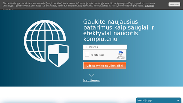 Geriausia, pigiausia antivirusinė