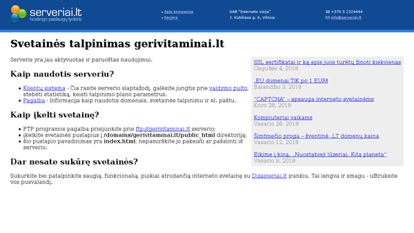 Vitaminai elektronine prekybą vykdantiems žmonėms