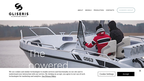 UAB Gliseris - Aluminium boats