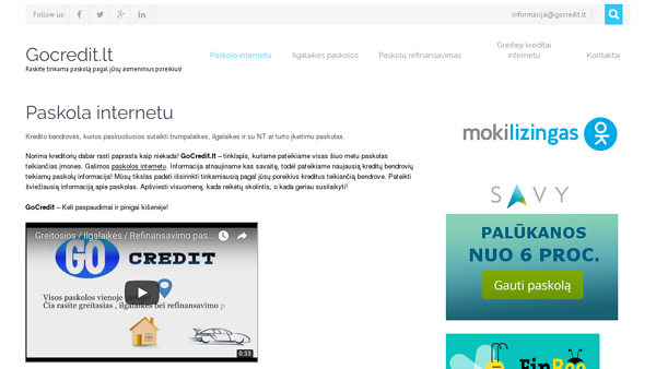 Kreditoriai internetu