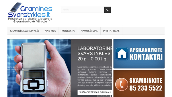 Graminės svarstyklės nuo 29Lt