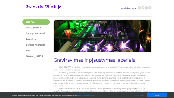 graveris vilniuje