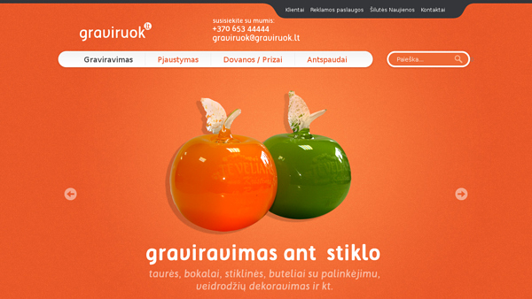 Graviruok.lt - lazerinis graviravimas, pjovimas lazeriu