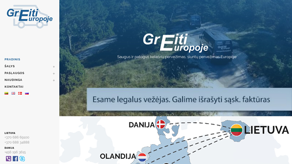 Bilietai į Angliją, Lietuvą, Daniją