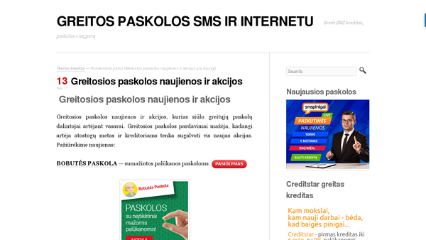 Greitosios paskolos per 15 min. Paskolų įmonės, kurios skolina pinigus. Nedidelės palūkanos