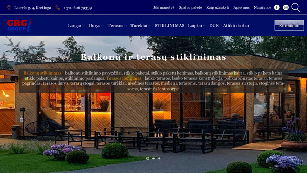 Aliumininiai langai, Aliuminio langu gamyba ir montavimas
