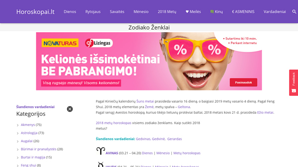 Horoskopai.lt