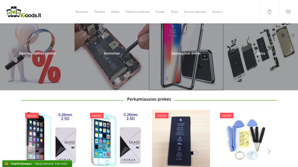 iPhone priedai ir aksesuarai