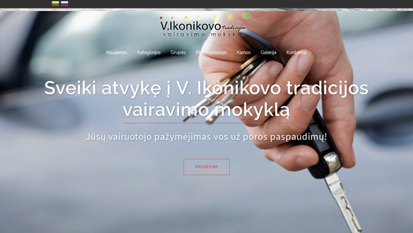V. Ikonikovo tradicijos vairavimo mokykla