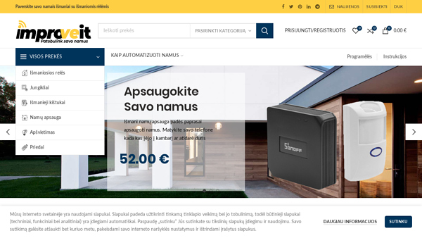 Patobulink savo namus juos automatizuodamas