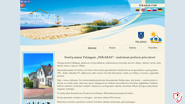 Svečių namai Palangoje "Inkaras"