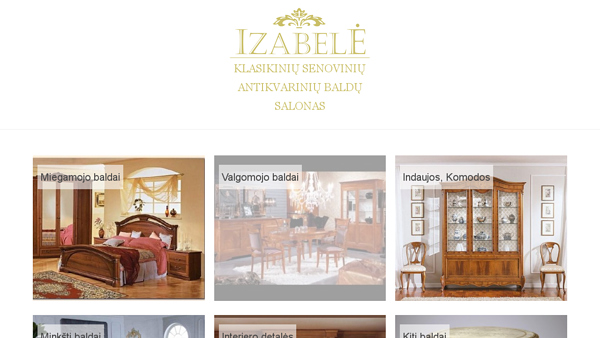Klasikiniai baldai