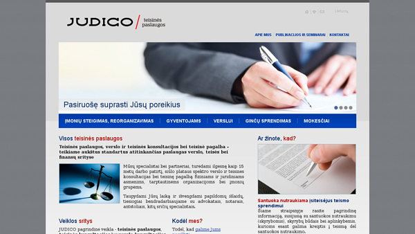 JUDICO - teisinės paslaugos ir konsultacijos