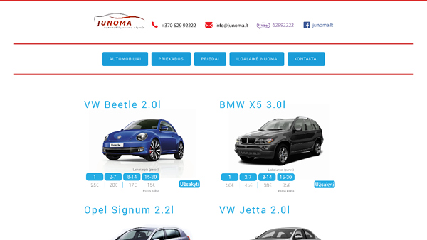 Automobilių nuoma