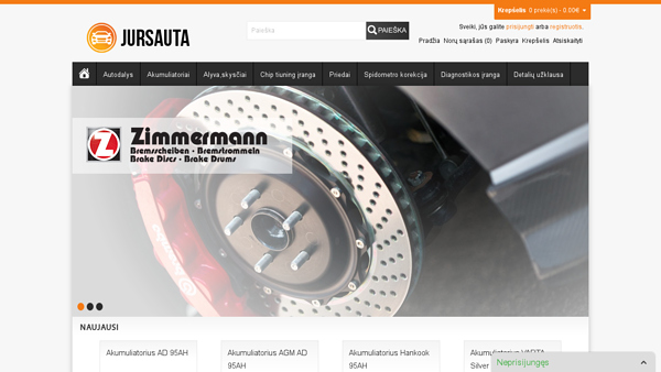 Jursauta.lt Automobilių dalys internetu