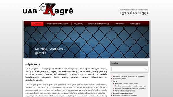 Kagre.lt - Įvairių rūšių tvorų gamyba ir montavimas