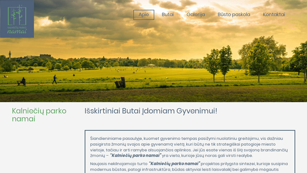 Kalniečių parko namai – naujos statybos butai ir loftai Kaune, Kalniečių rajone – GERA KAINA!