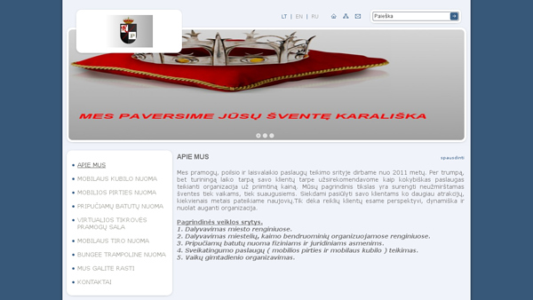 Mobilios pirties ir kubilo nuoma Šiauliuose