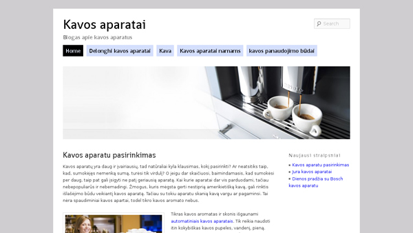 kavos aparatas