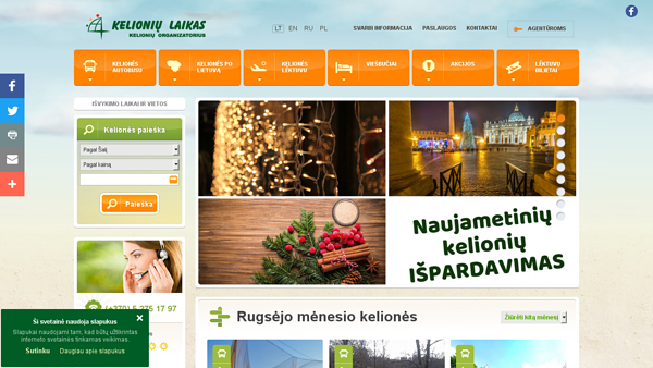 Kelionių laikas