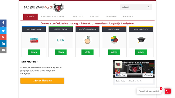 Klaustukas.com