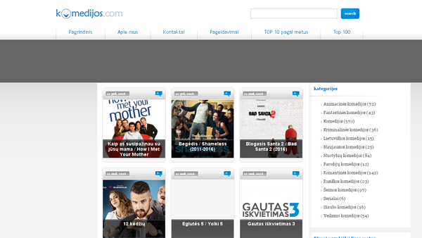 Geriausios komedijos. Filmai online