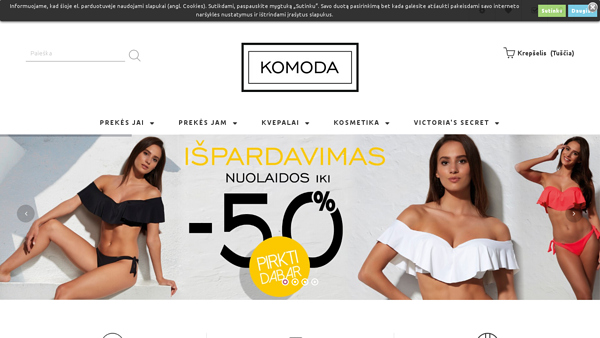 Komoda - Apatinis trikotažas