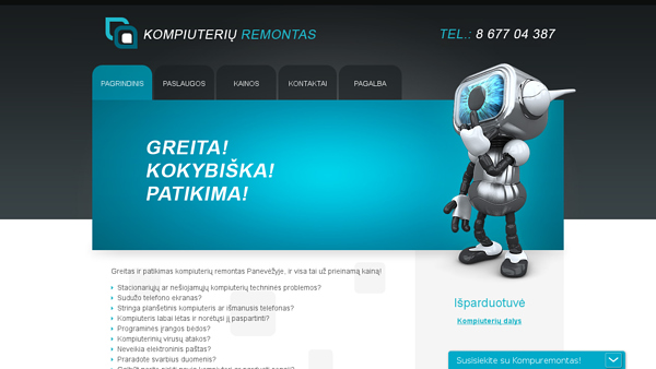 Kompiuterių remontas