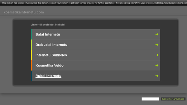 kosmetika internetu