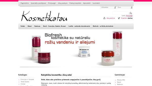 Kosmetika tau